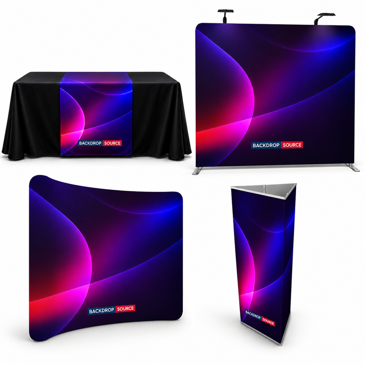 2.4m Exhibition Displays & Backdrops
