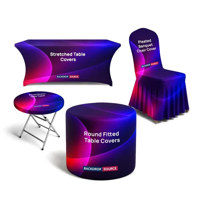 Custom Printed Table Covers & Table Cloths