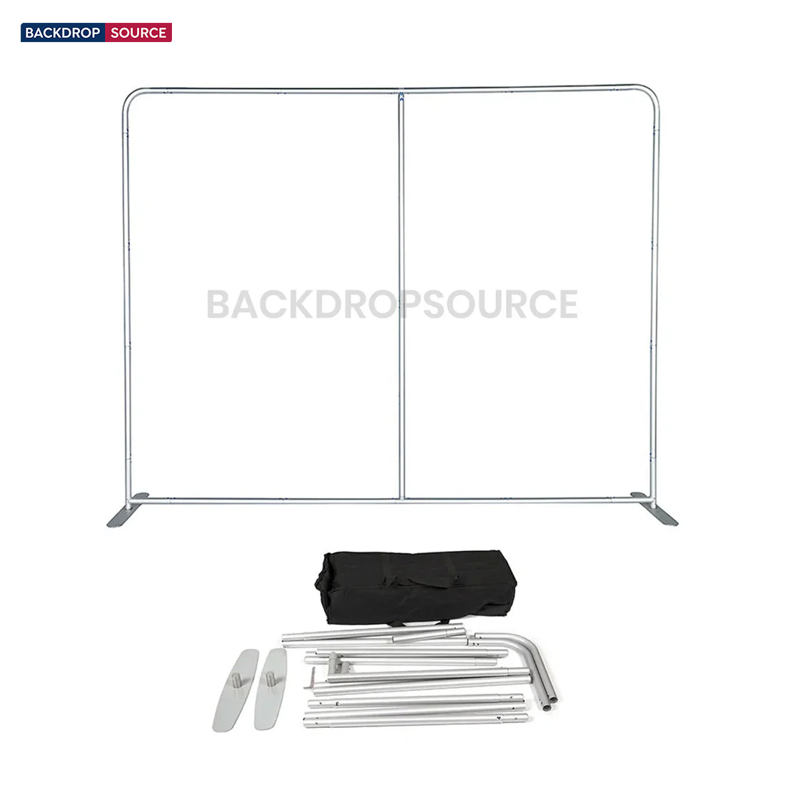 3m x 3m Straight Exhibit Pro 3-in-1 Display Kit with Hard Podium Case