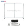 3m x 3m Straight Exhibit Pro 3-in-1 Display Kit with Hard Podium Case