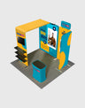 Portable Exhibit Display 3m x 3m - Model 31