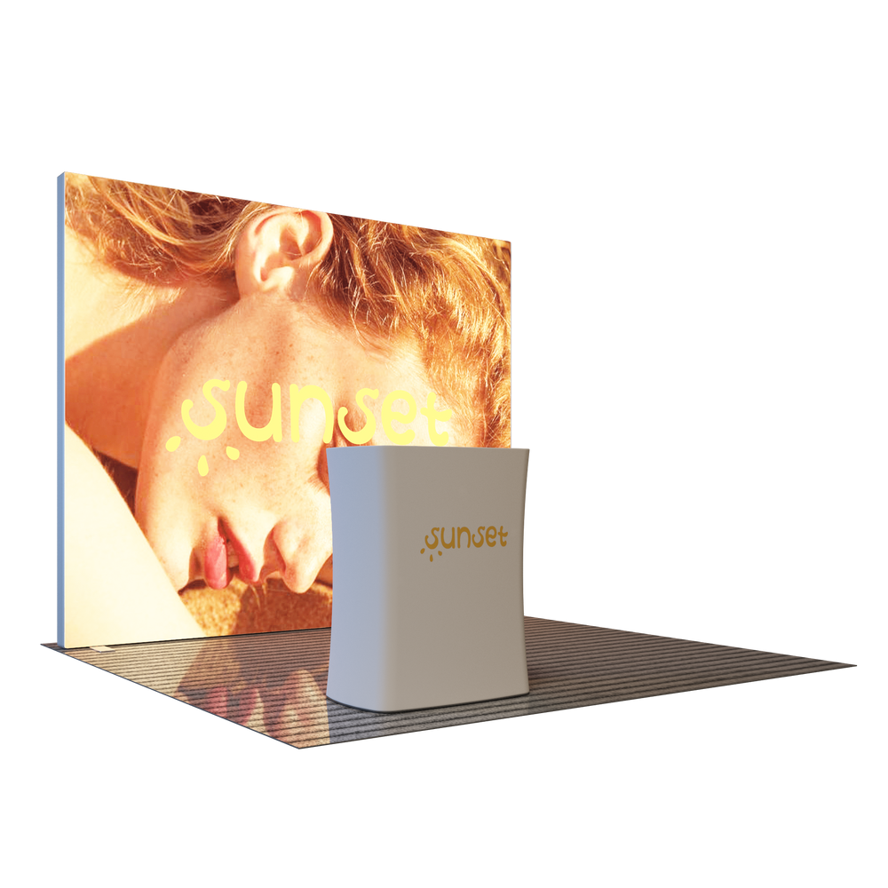 Premier 3m x 3m Exhibition Booth - Model 3