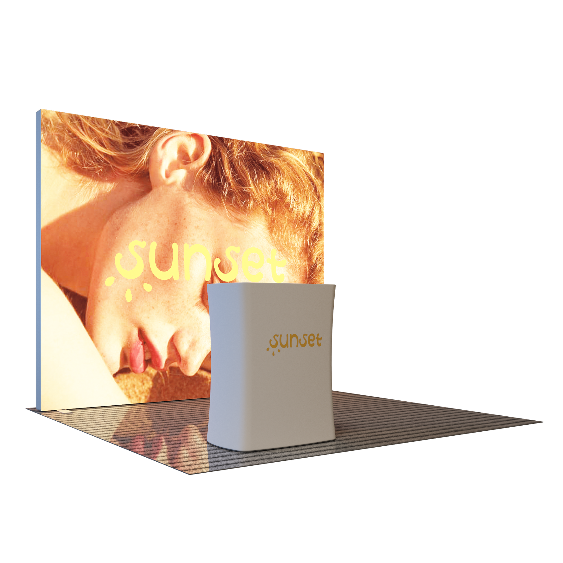 Premier 3m x 3m Exhibition Booth - Model 3