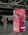 Magnetic Fabric Booth Display - Model 1 (2m x 2m)