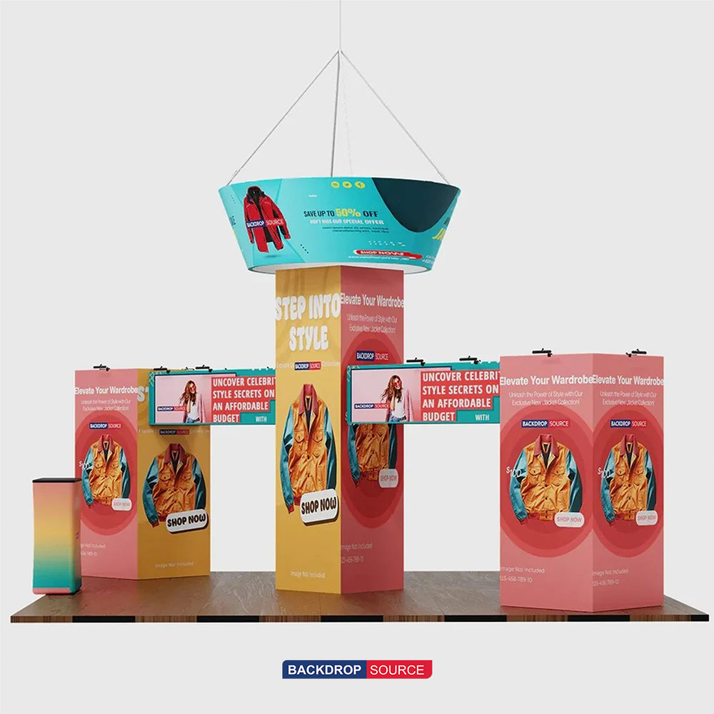 Modular Booth Kits 9m x 6m - Model 2