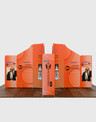 Magnetic Fabric Booth Display - Model 4 (5m x 5m)