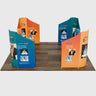 Magnetic Fabric Booth Display - Model 5 (6m x 6m)
