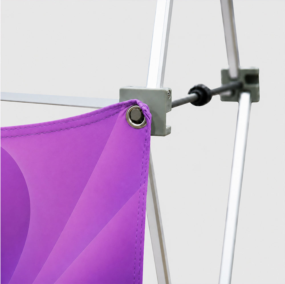 1 x 3 Fabric GeoMetrix Pop Up Grid Display