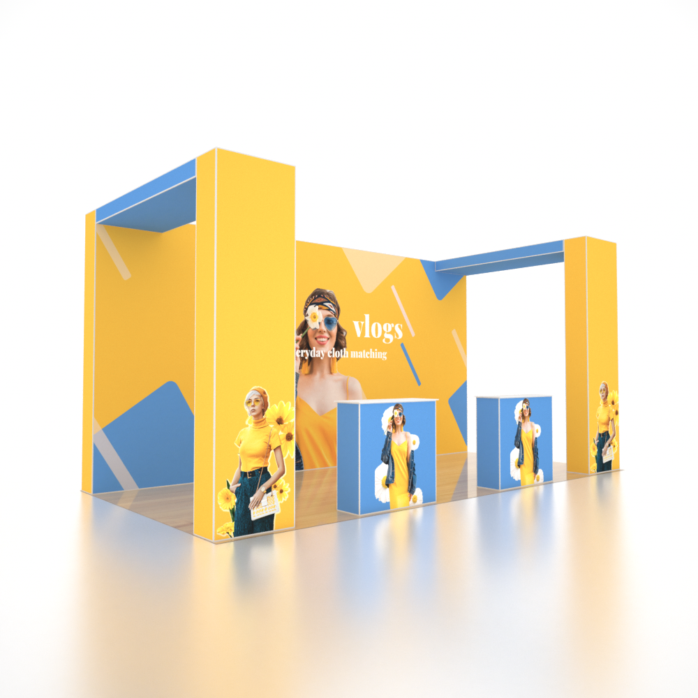 SEG Pro Popup Booth – Model 5 (6m x 3m)