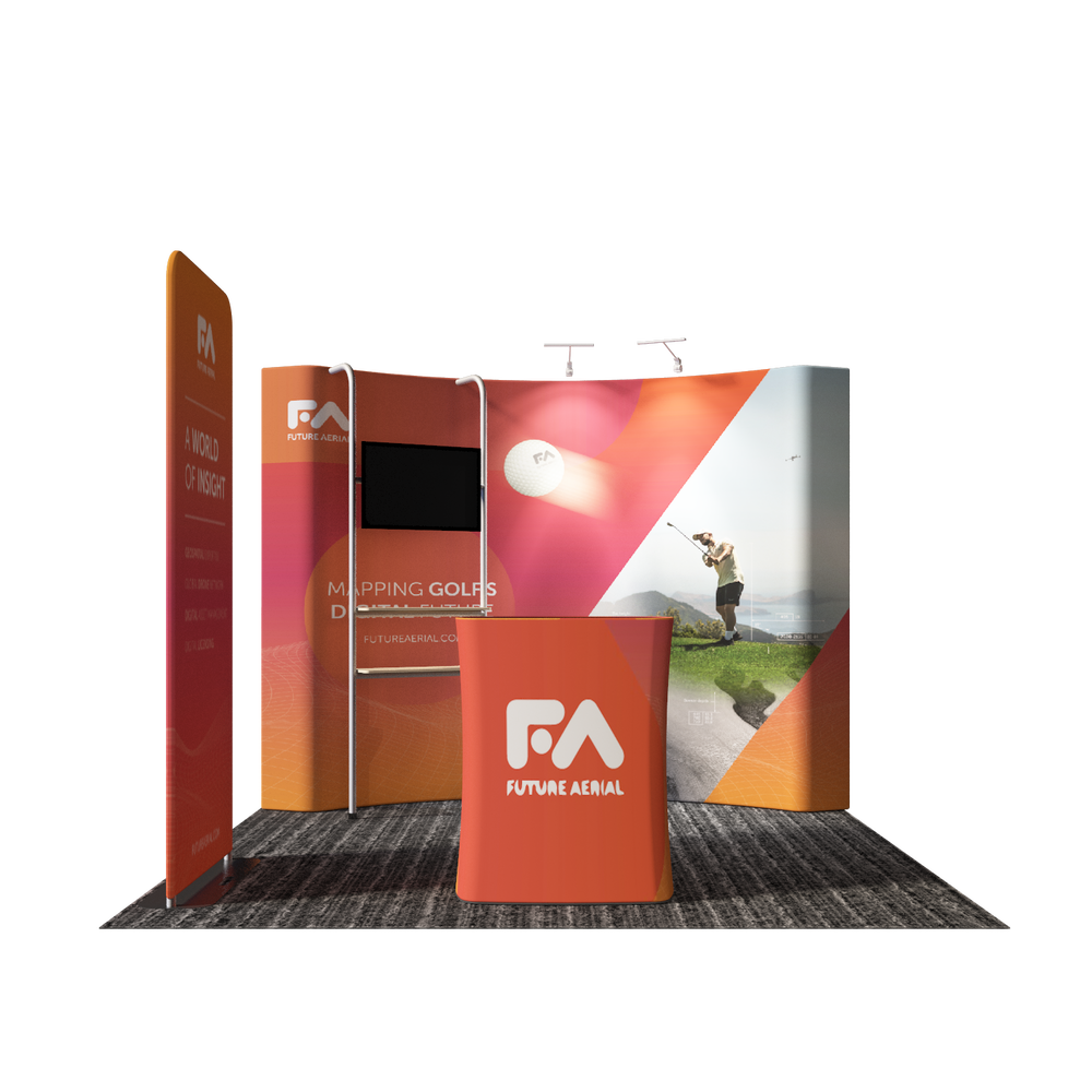 Portable Exhibit Display 3m x 3m - Model 23