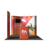 Portable Exhibit Display 3m x 3m - Model 23