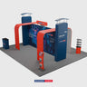Modular Booth Kits 6m x 6m - Model 04