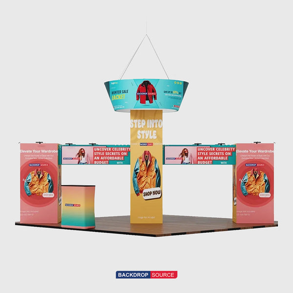 Modular Booth Kits 9m x 6m - Model 2