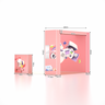 3x3m SEG Popup Booth with L-Arch Wall, LED Showcase & Counter