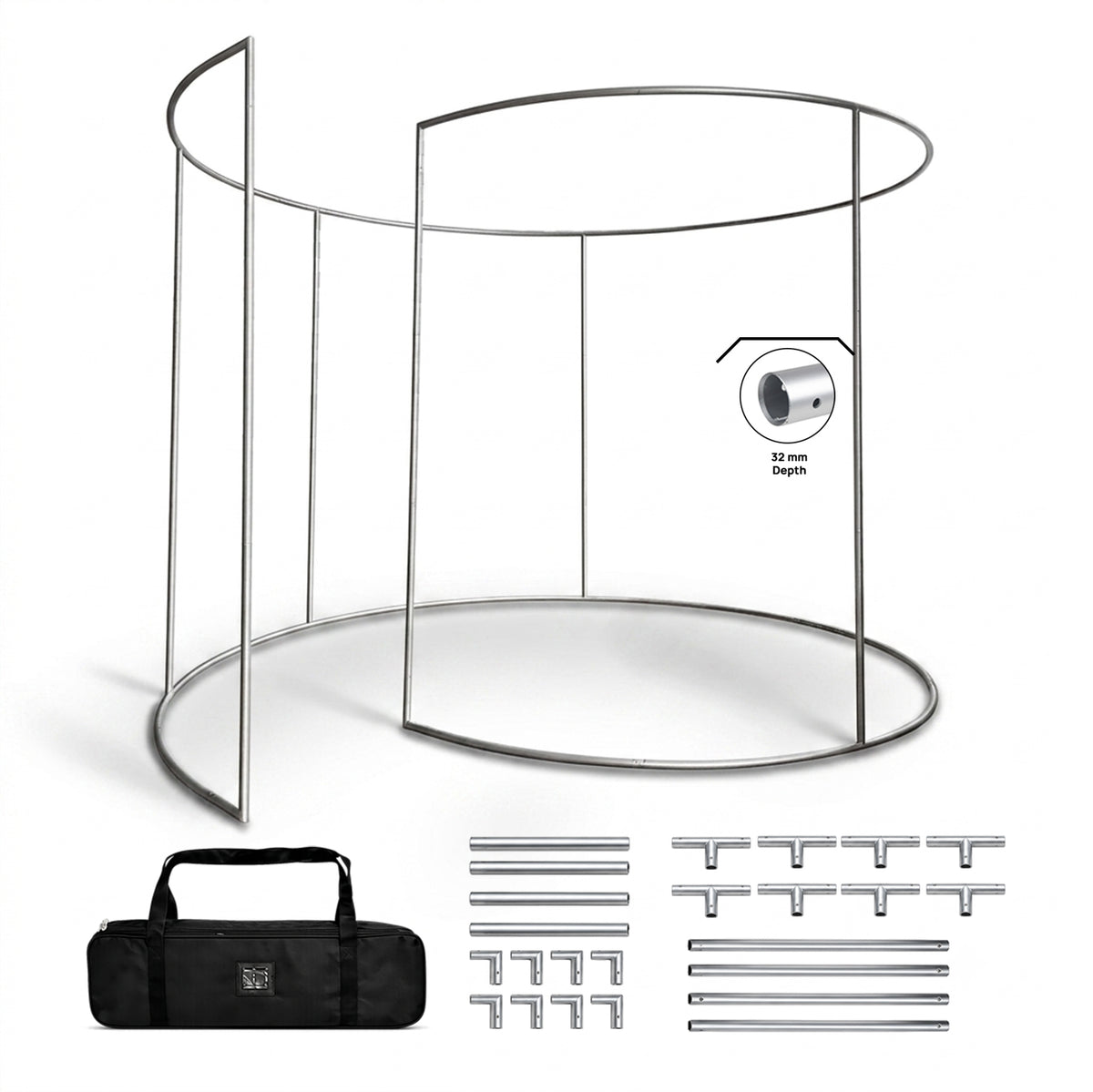 360° Custom Printed Exhibition Booth