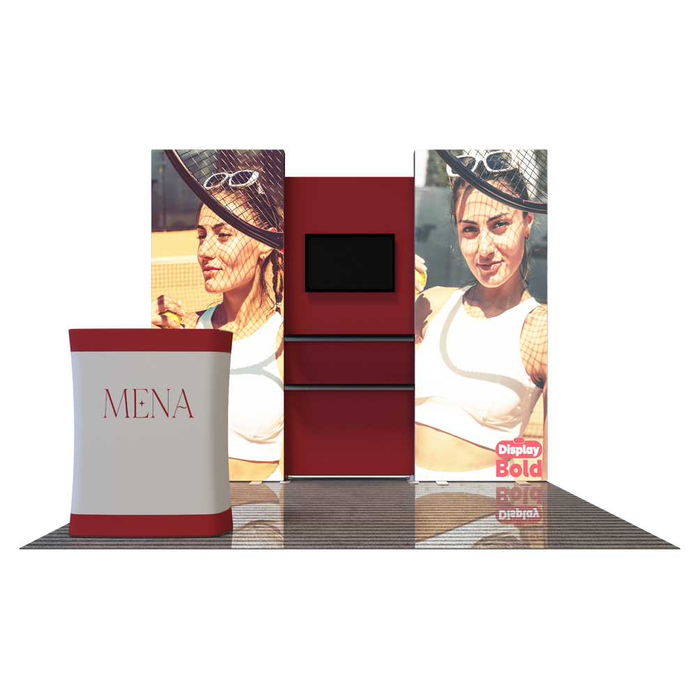 Premier 3m x 3m Exhibition Booth - Model 7