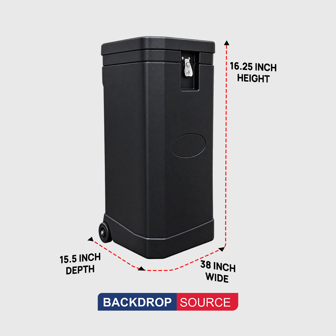 Plastic Hard Carry Case - Holds 3m Kits