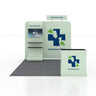 Portable Exhibit Display 3m x 3m - Model 16