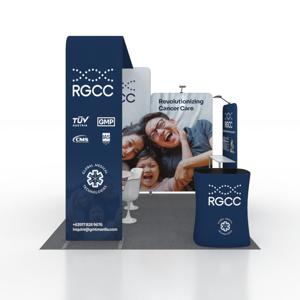 Portable Exhibit Display 3m x 3m - Model 15