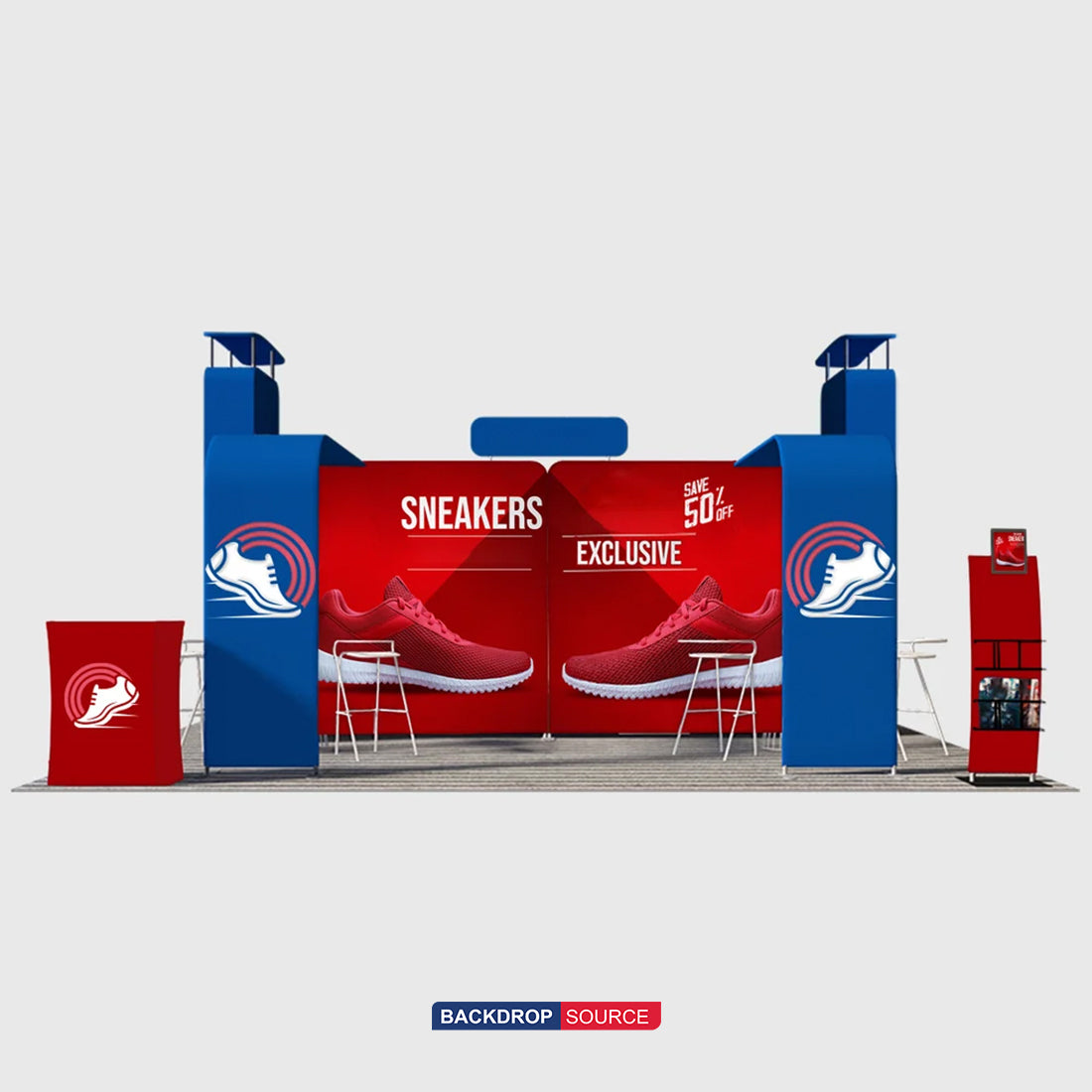 Modular Booth Kits 6m x 6m - Model 04
