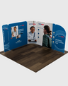Magnetic Fabric Booth Display - Model 3 (3m x 3m)