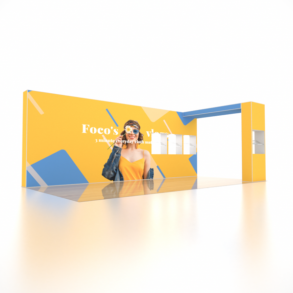 SEG Pro Popup Booth – Model 7 (6m x 3m)