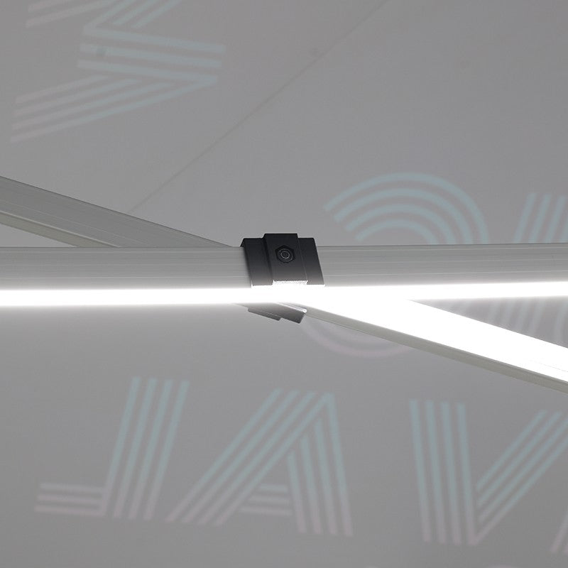 Lighted Canopy Tent – 4.5m x 3m (LED Frame)