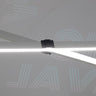 Lighted Canopy Tent – 4.5m x 3m (LED Frame)
