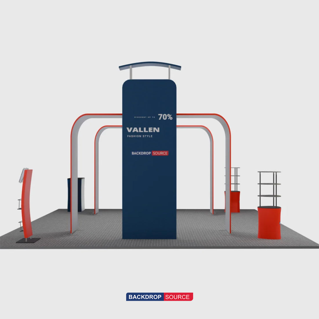 Modular Booth Kits 6m x 6m - Model 04