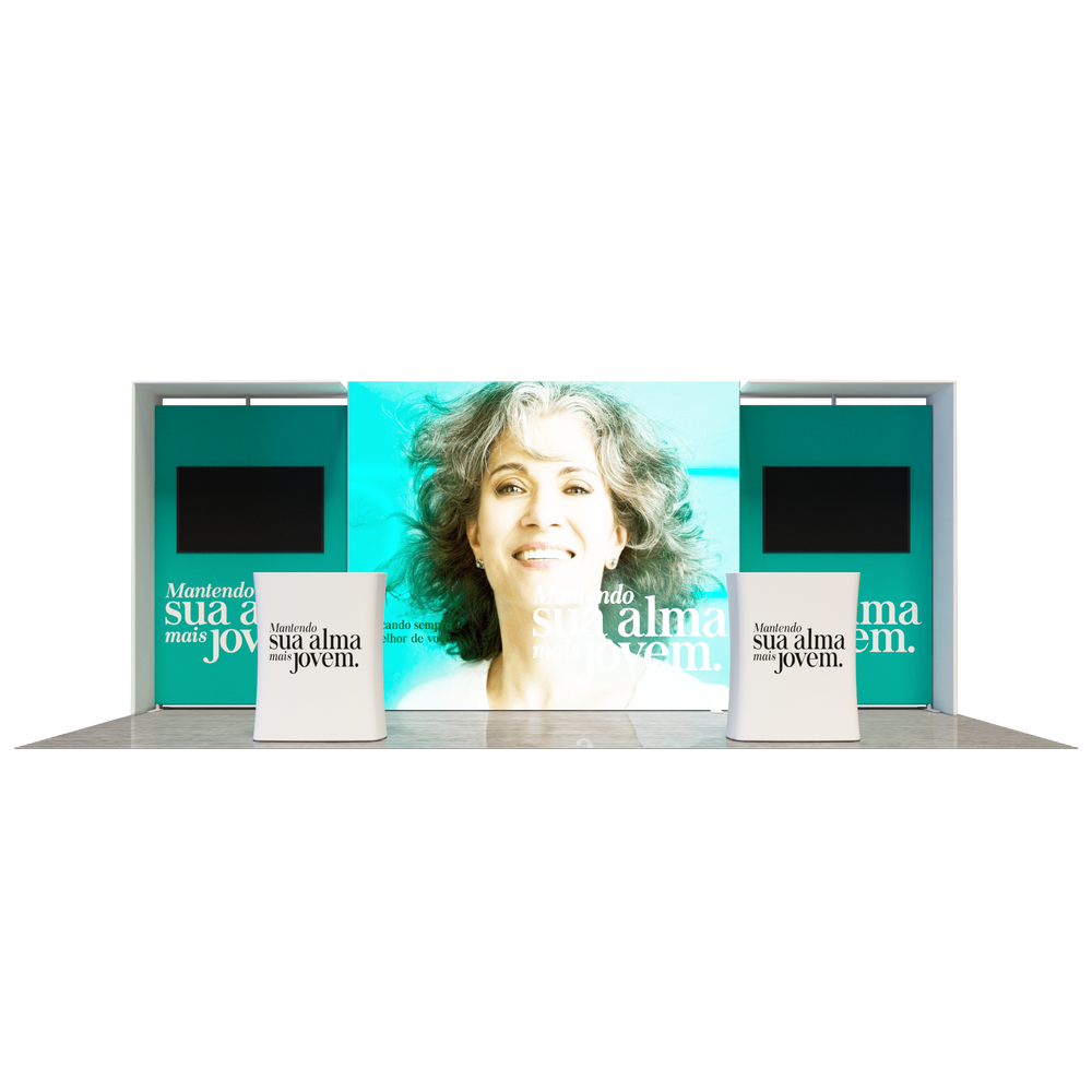 3m x 6m Modular Exhibition Display Kit – Model 5