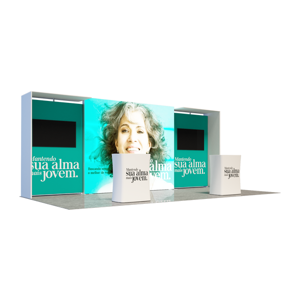 3m x 6m Modular Exhibition Display Kit – Model 5