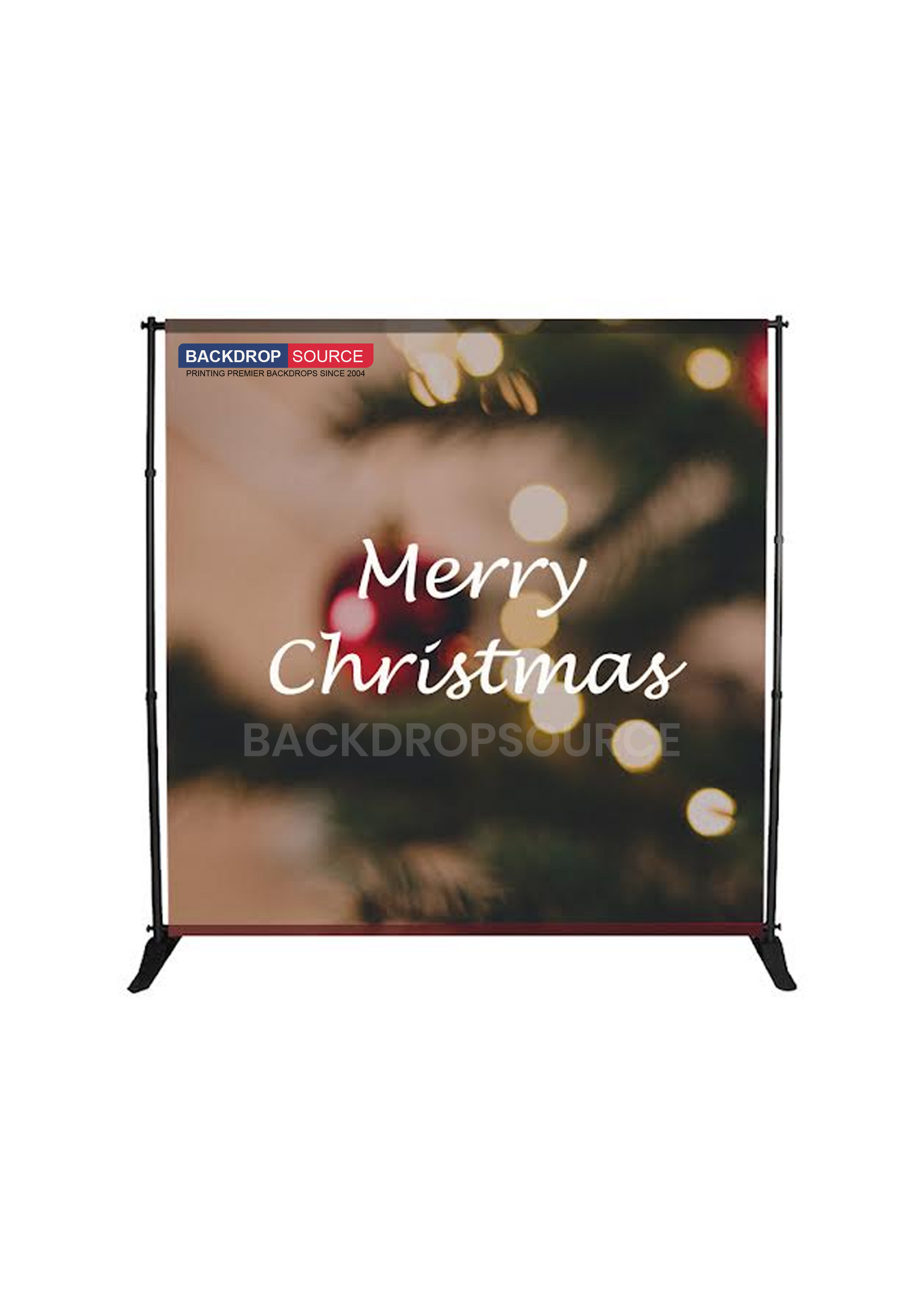 Fabric Backdrop Media Wall With Adjustable Stand