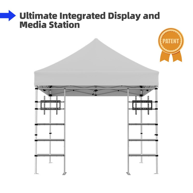 Canopy Tent Display Shelves & TV Racks