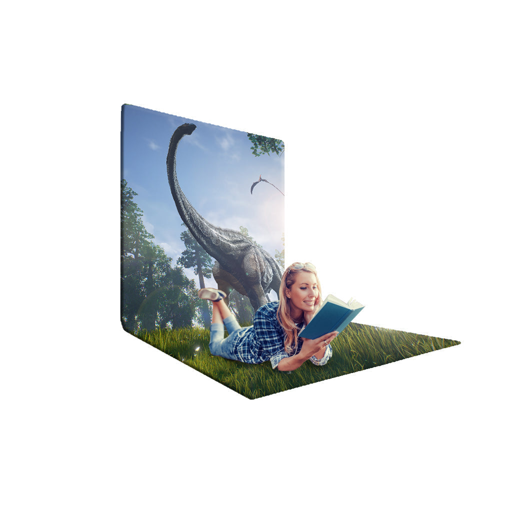 Realistic 3D Design Backdrop L - Shaped Backwall