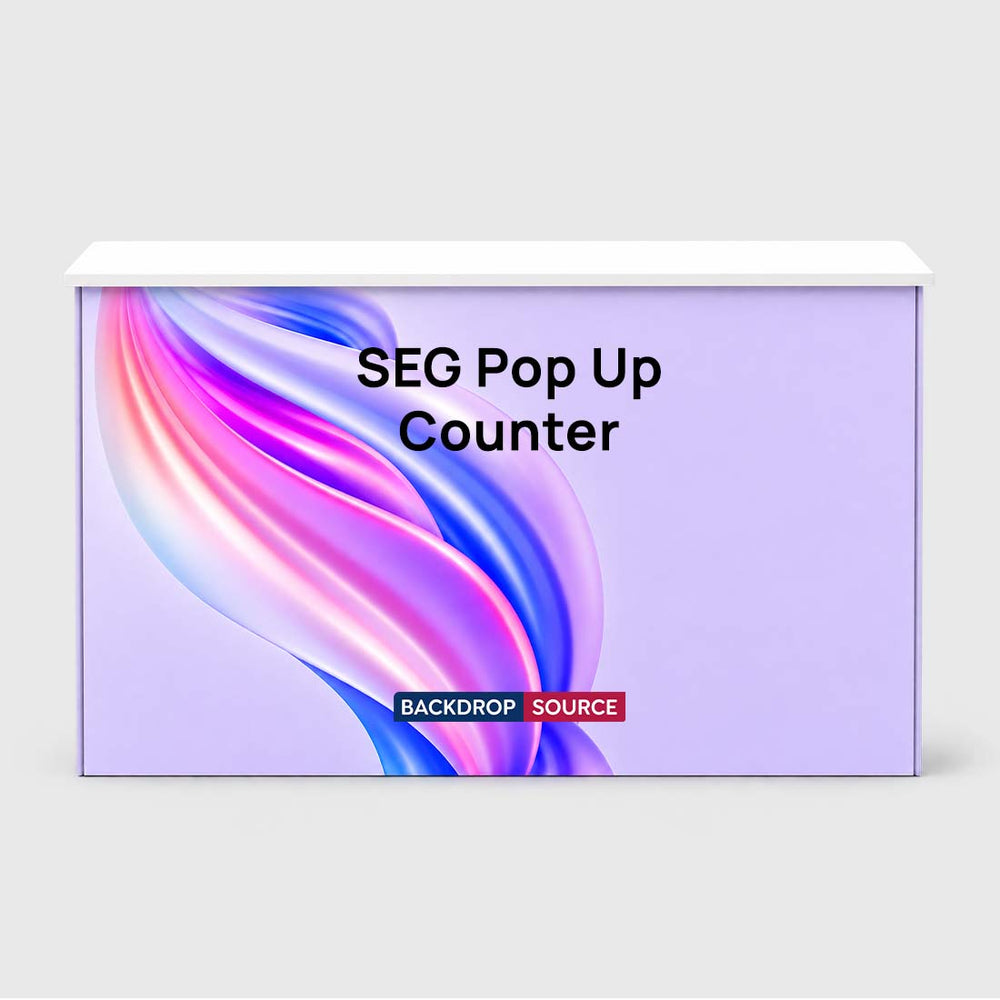 SEG Fabric Pop Up Counter