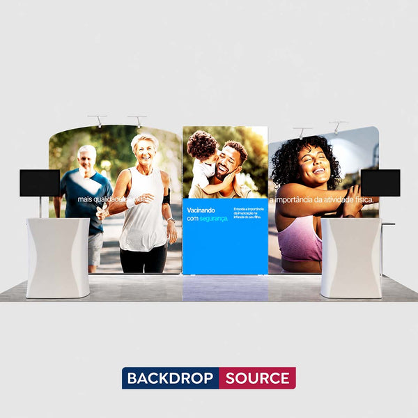 3m x 6m Modular Exhibition Display Kit – Model 3