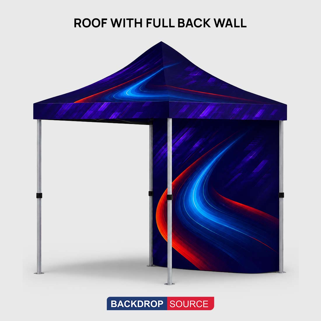 Heavy Duty Fabric Canopy Tent – (2m W x 3m H)
