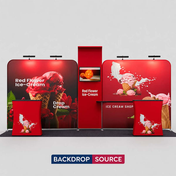 Portable Exhibit Display 3m x 6m - Model 16