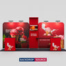 Portable Exhibit Display 3m x 6m - Model 16