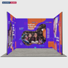 Foldable SEG  Exhibition Display - Model 6