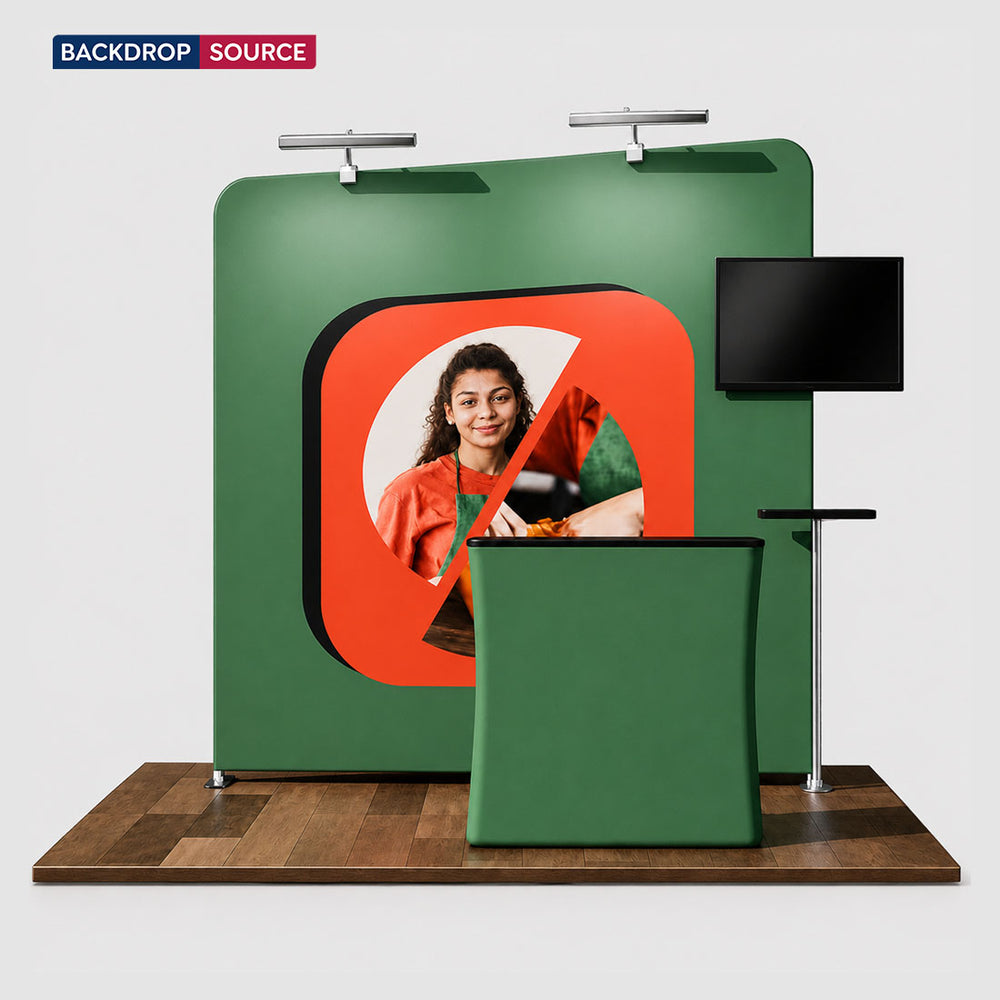 Portable Exhibit Display 3m x 3m - Model 9