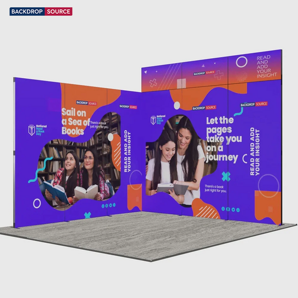 Foldable SEG Exhibition Display - Model 7