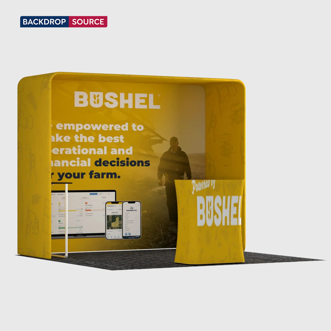 Portable Exhibit Display 3m x 3m - Model 26