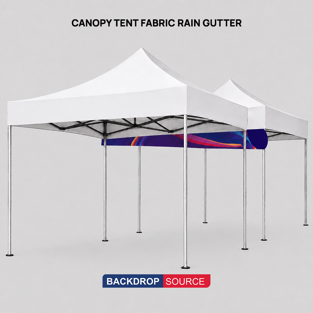 Canopy Tent Fabric Rain Gutter
