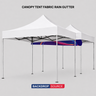Canopy Tent Fabric Rain Gutter