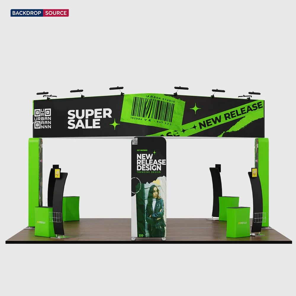 Modular Booth Kits 6m x 6m - Model 11