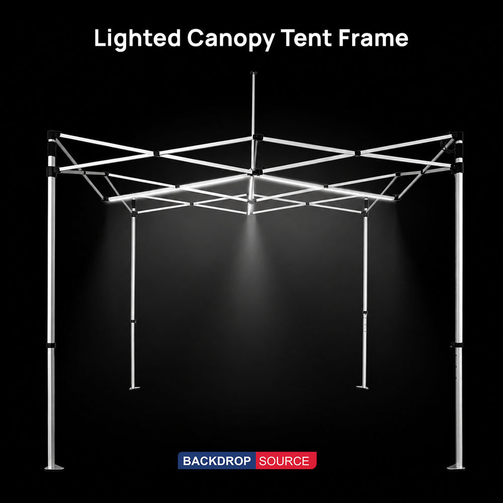 Lighted Canopy Tent Frame