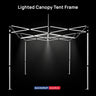 Lighted Canopy Tent Frame