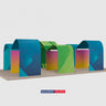 Modular Booth Kits 9m x 6m - Model 1