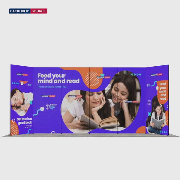 Foldable SEG  Exhibition Display - Model 16